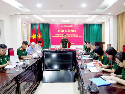 ĐOÀN CÔNG TÁC HỌC VIỆN HẬU CẦN ĐẾN THĂM VÀ LÀM VIỆC  TẠI HỌC VIỆN HẬU CẦN QĐND LÀO