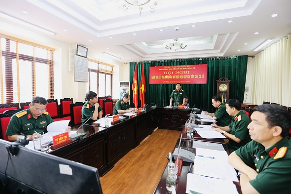 ĐẢNG ỦY HỌC VIỆN ĐÁNH GIÁ KẾT QUẢ XÂY DỰNG VÀ THỰC HIỆN QUY CHẾ DÂN CHỦ CƠ SỞ