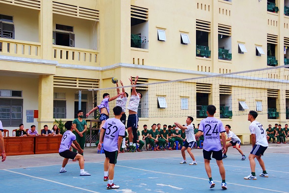 SÔI NỔI HOẠT ĐỘNG THI ĐẤU GIẢI THỂ THAO QUẦN CHÚNG CỦA ĐOÀN CƠ SỞ TIỂU ĐOÀN 3