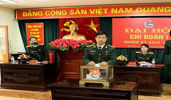 CHI ĐOÀN 01 TỔ CHỨC THÀNH CÔNG ĐẠI HỘI NHIỆM KỲ 2022-2024