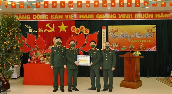 KIỂM TRA, CHÚC TẾT TẠI TIỂU ĐOÀN 2, HỌC VIỆN HẬU CẦN