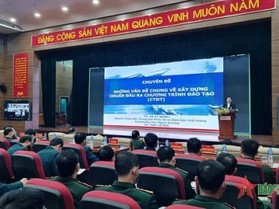 HỌC VIỆN HẬU CẦN THAM GIA TẬP HUẤN XÂY DỰNG CHUẨN ĐẦU RA CHƯƠNG TRÌNH ĐÀO TẠO VÀ CHUYỂN ĐỔI SỐ TRONG GD-ĐT CHO CÁC HỌC VIỆN, TRƯỜNG TRONG QUÂN ĐỘI NĂM 2022