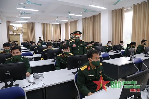 HỌC VIỆN HẬU CẦN TỔ CHỨC KIỂM TRA NHẬN THỨC CHÍNH TRỊ TRÊN MÁY TÍNH