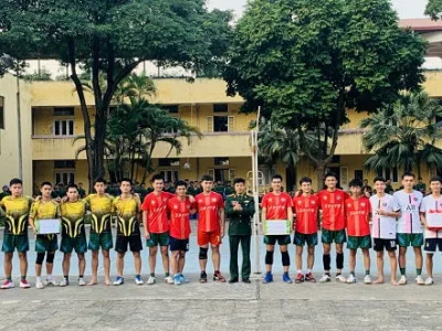 TIỂU ĐOÀN 4 GIAO LƯU BÓNG CHUYỀN CHÀO MỪNG KỶ NIỆM 77 NĂM NGÀY THÀNH LẬP QUÂN ĐỘI NHÂN DÂN VIỆT NAM (22/12/1944 - 22/12/2021) VÀ 32 NĂM NGÀY HỘI QUỐC PHÒNG TOÀN DÂN (22/12/1989 - 22/12/2021)