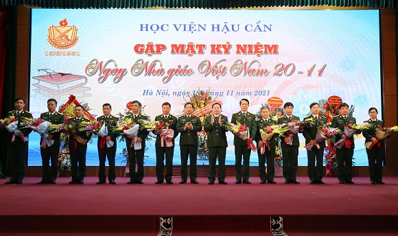 HỌC VIỆN HẬU CẦN GẶP MẶT KỶ NIỆM NGÀY NHÀ GIÁO VIỆT NAM