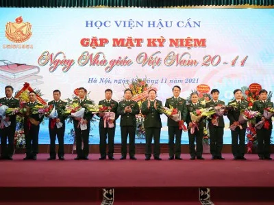 HỌC VIỆN HẬU CẦN GẶP MẶT KỶ NIỆM NGÀY NHÀ GIÁO VIỆT NAM