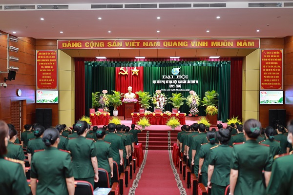 ĐẠI HỘI ĐẠI BIỂU PHỤ NỮ HỌC VIỆN HẬU CẦN  LẦN THỨ VII THÀNH CÔNG TỐT ĐẸP
