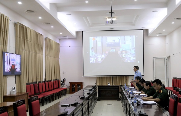 CỤC NHÀ TRƯỜNG TỔ CHỨC CHẤM THI SẢN PHẨM SÁNG KIẾN, CẢI TIẾN TRANG THIẾT BỊ ĐÀO TẠO NĂM 2021 TẠI HỌC VIỆN HẬU CẦN