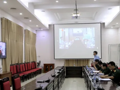 CỤC NHÀ TRƯỜNG TỔ CHỨC CHẤM THI SẢN PHẨM SÁNG KIẾN, CẢI TIẾN TRANG THIẾT BỊ ĐÀO TẠO NĂM 2021 TẠI HỌC VIỆN HẬU CẦN