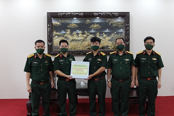 HỌC VIỆN HẬU CẦN HỖ TRỢ NHÂN DÂN PHÒNG, CHỐNG DỊCH