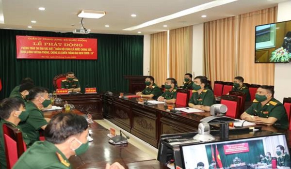 QUÂN ỦY TRUNG ƯƠNG - BỘ QUỐC PHÒNG PHÁT ĐỘNG PHONG TRÀO THI ĐUA ĐẶC BIỆT VỀ PHÒNG, CHỐNG VÀ CHIẾN THẮNG ĐẠI DỊCH COVID-19