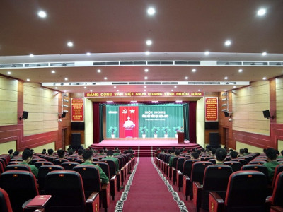 TIỂU ĐOÀN 1 TỔ CHỨC THÀNH CÔNG HỘI NGHỊ TỔNG KẾT  NĂM HỌC 2020 - 2021