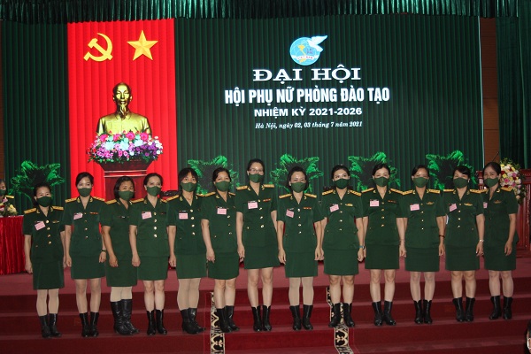 HỘI PHỤ NỮ PHÒNG ĐÀO TẠO TỔ CHỨC THÀNH CÔNG ĐẠI HỘI NHIỆM KỲ 2021-2026