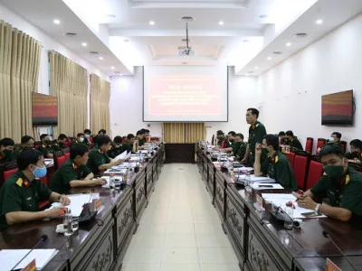 BÀN GIAO ĐÀO TẠO NHÂN VIÊN NGÀNH HẬU CẦN QUÂN ĐỘI
