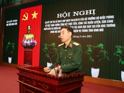 TĂNG CƯỜNG TỔNG KẾT VÀ TRUYỀN THỤ KINH NGHIỆM THỰC TIỄN TRONG ĐÀO TẠO CÁN BỘ HẬU CẦN, TÀI CHÍNH QUÂN ĐỘI