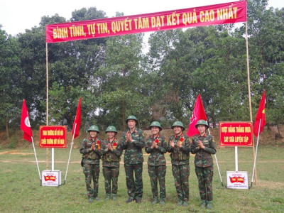HỌC VIỆN HẬU CẦN TỔ CHỨC KIỂM TRA BẮN ĐẠN THẬT VÀ NÉM LỰU ĐẠN