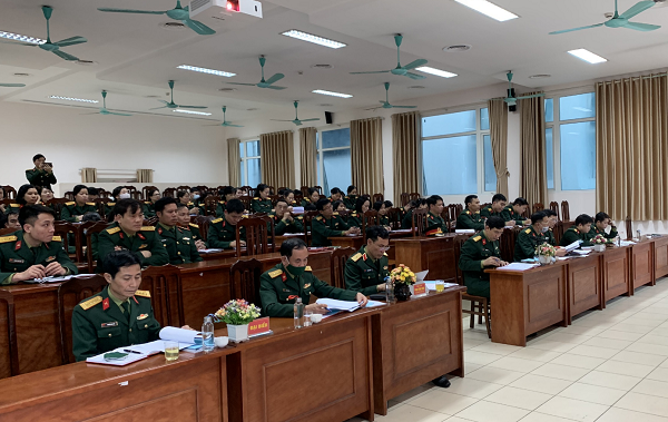 PHÒNG ĐÀO TẠO TỔ CHỨC HỘI NGHỊ SƠ KẾT HỌC KỲ I, NĂM HỌC 2020 – 2021 VÀ SƠ KẾT 05 NĂM THỰC HIỆN CHỈ THỊ 47 CỦA TỔNG CỤC CHÍNH TRỊ