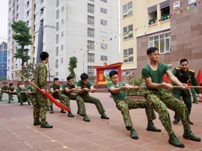 TIỂU ĐOÀN 1 TỔ CHỨC NHIỀU HOẠT ĐỘNG VUI CHƠI TẾT