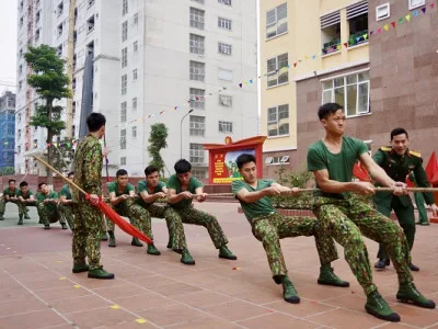 TIỂU ĐOÀN 1 TỔ CHỨC NHIỀU HOẠT ĐỘNG VUI CHƠI TẾT