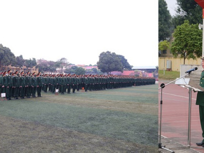 HỌC VIỆN HẬU CẦN CHÀO CỜ ĐẦU NĂM MỚI TÂN SỬU 2021