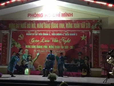 HỌC VIỆN HẬU CẦN SÔI NỔI CÁC HOẠT ĐỘNG GIAO LƯU VĂN NGHỆ“MỪNG ĐẢNG QUANG VINH, MỪNG XUÂN TÂN SỬU 2021”