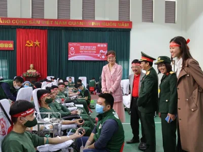 TUỔI TRẺ HỌC VIỆN HẬU CẦN HÀO HỨNG NGÀY HỘI “CHỦ NHẬT ĐỎ” NĂM 2021