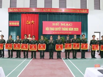 HỌC VIỆN HẬU CẦN BẾ MẠC HỘI THAO QUYẾT THẮNG NĂM 2020