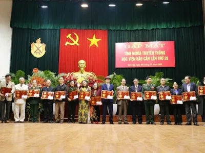 GẶP MẶT TÌNH NGHĨA TRUYỀN THỐNG HỌC VIỆN HẬU CẦN