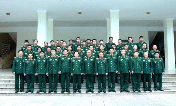 ĐOÀN CÔNG TÁC HỌC VIỆN BIÊN PHÒNG THAM QUAN, TRAO ĐỔI KINH NGHIỆM TẠI HỌC VIỆN