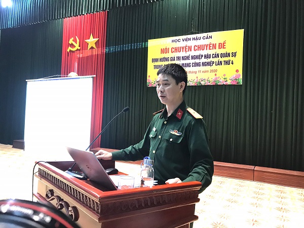 HỌC VIỆN HẬU CẦN TỔ CHỨC ĐỊNH HƯỚNG GIÁ TRỊ NGHỀ NGHIỆP HẬU CẦN QUÂN SỰ CHO ĐỐI TƯỢNG ĐÀO TẠO SQHC CẤP PHÂN ĐỘI KHÓA 27