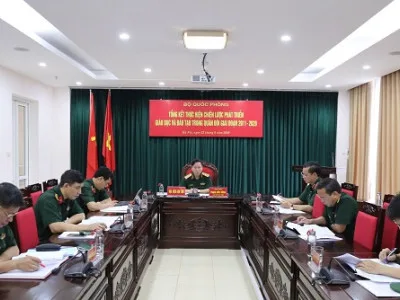 TỔNG KẾT THỰC HIỆN CHIẾN LƯỢC PHÁT TRIỂN GIÁO DỤC VÀ ĐÀO TẠO TRONG QUÂN ĐỘI GIAI ĐOẠN 2011-2020