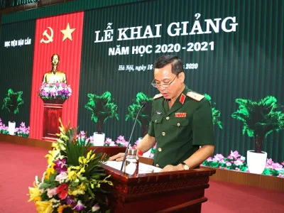 HỌC VIỆN HẬU CẦN KHAI GIẢNG NĂM HỌC 2020- 2021