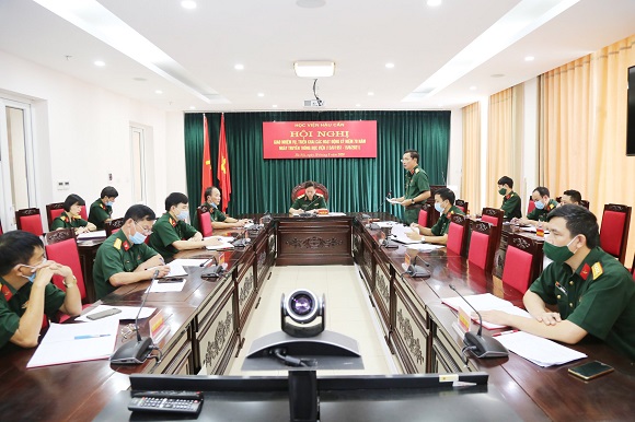 TRIỂN KHAI CÁC HOẠT ĐỘNG KỶ NIỆM 70 NĂM NGÀY TRUYỀN THỐNG HỌC VIỆN