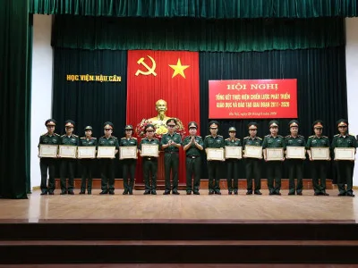 HỌC VIỆN HẬU CẦN TỔNG KẾT THỰC HIỆN CHIẾN LƯỢC PHÁT TRIỂN GIÁO DỤC VÀ ĐÀO TẠO