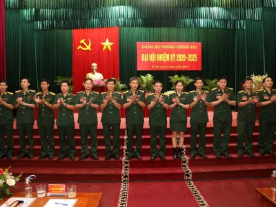ĐẢNG BỘ PHÒNG CHÍNH TRỊ TỔ CHỨC THÀNH CÔNG ĐẠI HỘI NHIỆM KỲ 2020-2025
