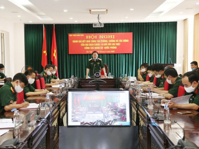 HỌC VIỆN HẬU CẦN ĐÁNH GIÁ KẾT QUẢ CÔNG TÁC PHÒNG, CHỐNG VÀ TÁC ĐỘNG CỦA ĐẠI DỊCH COVID-19
