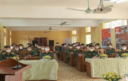 BAN THANH NIÊN GẶP MẶT, ĐỘNG VIÊN, GIAO NHIỆM VỤ CHO ĐOÀN CƠ SỞ TIỂU ĐOÀN 1