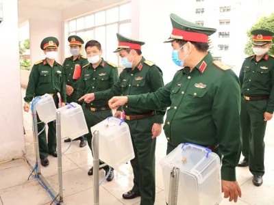 SÁNG KIẾN HỮU ÍCH GÓP PHẦN PHÒNG, CHỐNG DỊCH COVID- 19 TẠI HỌC VIỆN HẬU CẦN