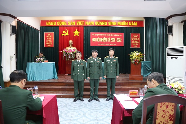 HỌC VIỆN HẬU CẦN TỔ CHỨC ĐẠI HỘI LÀM TRƯỚC CẤP CHI BỘ TRỰC THUỘC CƠ SỞ ĐỂ RÚT KINH NGHIỆM