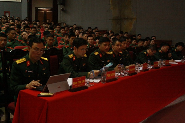 TIỂU ĐOÀN 2 TỔ CHỨC HỘI NGHỊ SƠ KẾT HỌC KỲ 1