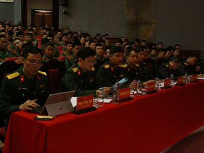 TIỂU ĐOÀN 2 TỔ CHỨC HỘI NGHỊ SƠ KẾT HỌC KỲ 1