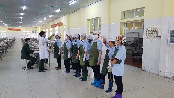 CHỦ ĐỘNG NGĂN CHẶN DỊCH DO VIRUS CORONA TẠI HỌC VIỆN HẬU CẦN