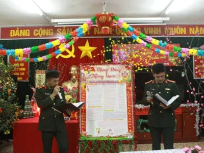 TIỂU ĐOÀN 2 TỔ CHỨC HỘI THI BÌNH BÁO XUÂN NHÂN DỊP TẾT NGUYÊN ĐÁN CANH TÝ 2020