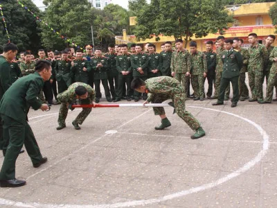 TIỂU ĐOÀN 2 TỔ CHỨC NHIỀU HOẠT ĐỘNG VUI CHƠI TRONG DỊP TẾT