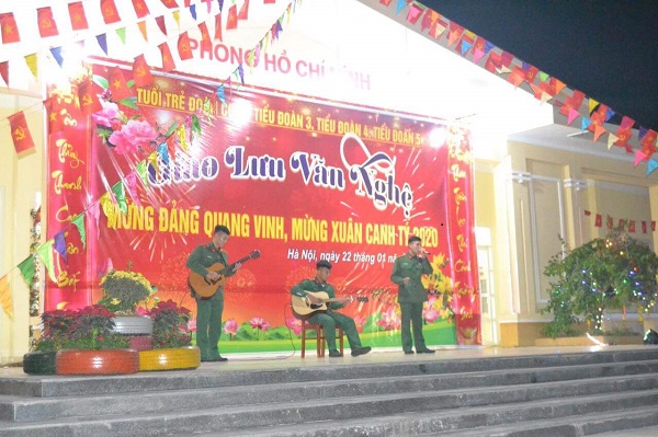 HỌC VIỆN HẬU CẦN TỔ CHỨC ĐÊM GIAO LƯU VĂN NGHỆ “MỪNG ĐẢNG QUANG VINH, MỪNG XUÂN CANH TÝ 2020”