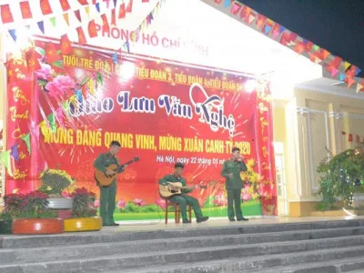 HỌC VIỆN HẬU CẦN TỔ CHỨC ĐÊM GIAO LƯU VĂN NGHỆ “MỪNG ĐẢNG QUANG VINH, MỪNG XUÂN CANH TÝ 2020”