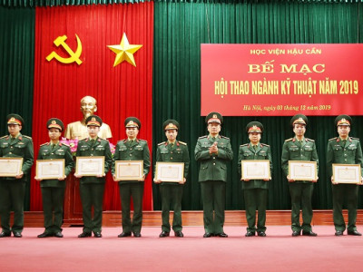 Học viện Hậu cần bế mạc Hội thao ngành Kỹ thuật năm 2019