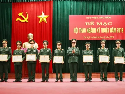 Học viện Hậu cần bế mạc Hội thao ngành Kỹ thuật năm 2019