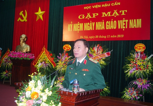 HỌC VIỆN HẬU CẦN  GẶP MẶT KỶ NIỆM NGÀY NHÀ GIÁO VIỆT NAM
