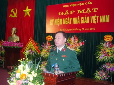 HỌC VIỆN HẬU CẦN  GẶP MẶT KỶ NIỆM NGÀY NHÀ GIÁO VIỆT NAM